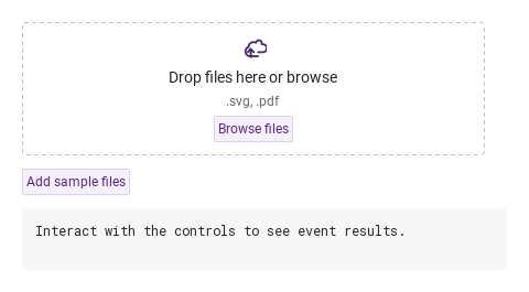 selected · rejected · changed · removed · Default