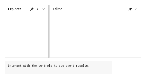 state · resize lifecycle · payload · Default