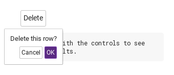 Confirmation without arrow · Opened