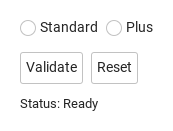Required field and reset · Untouched