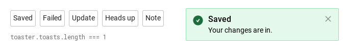 Newest notice first · Notification