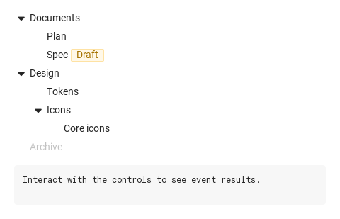 Editable node labels · Result