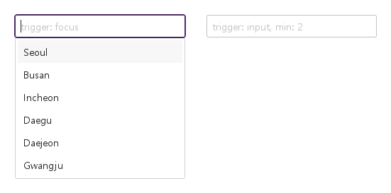 trigger · min · 포커스 결과